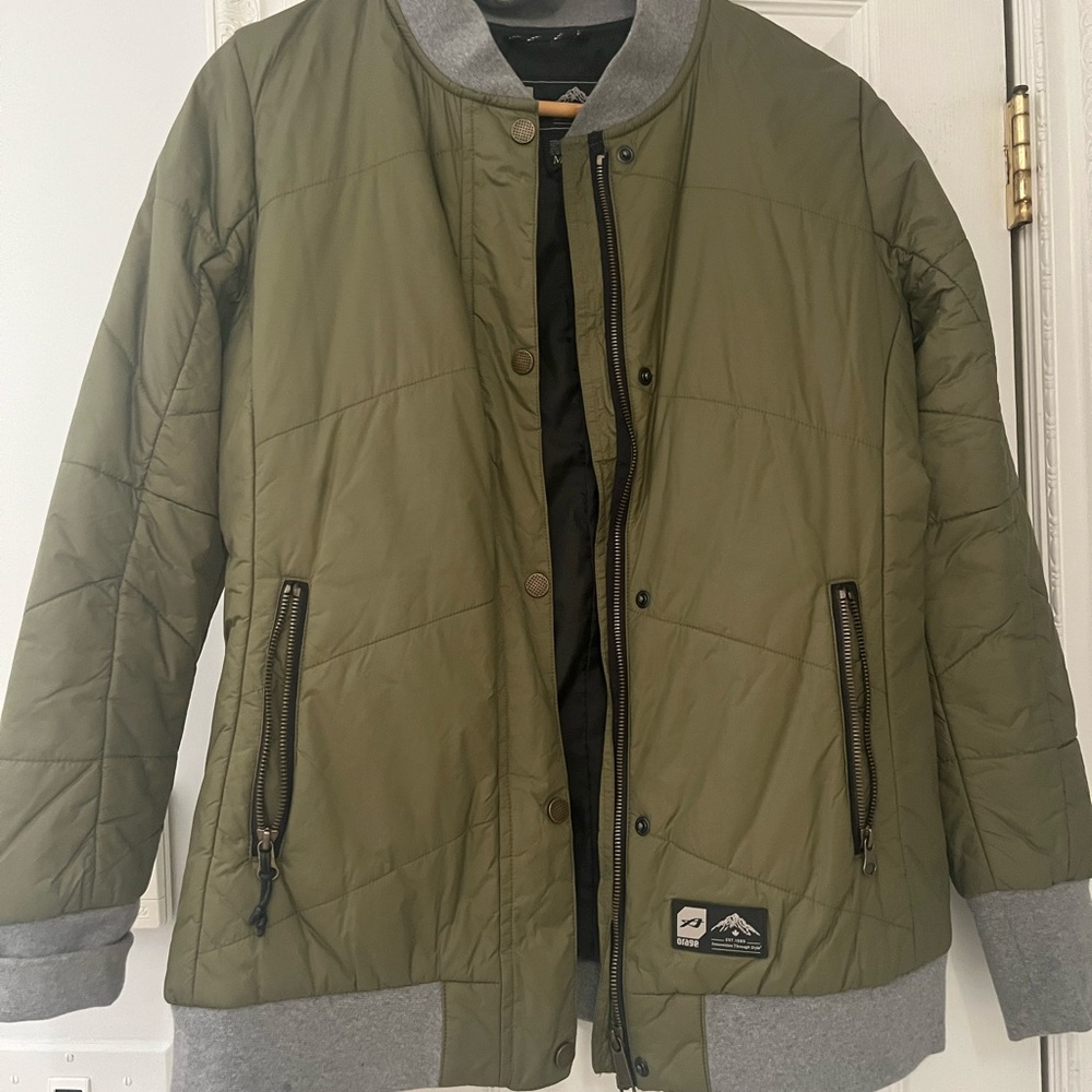 Orage Black and Gray Jacket